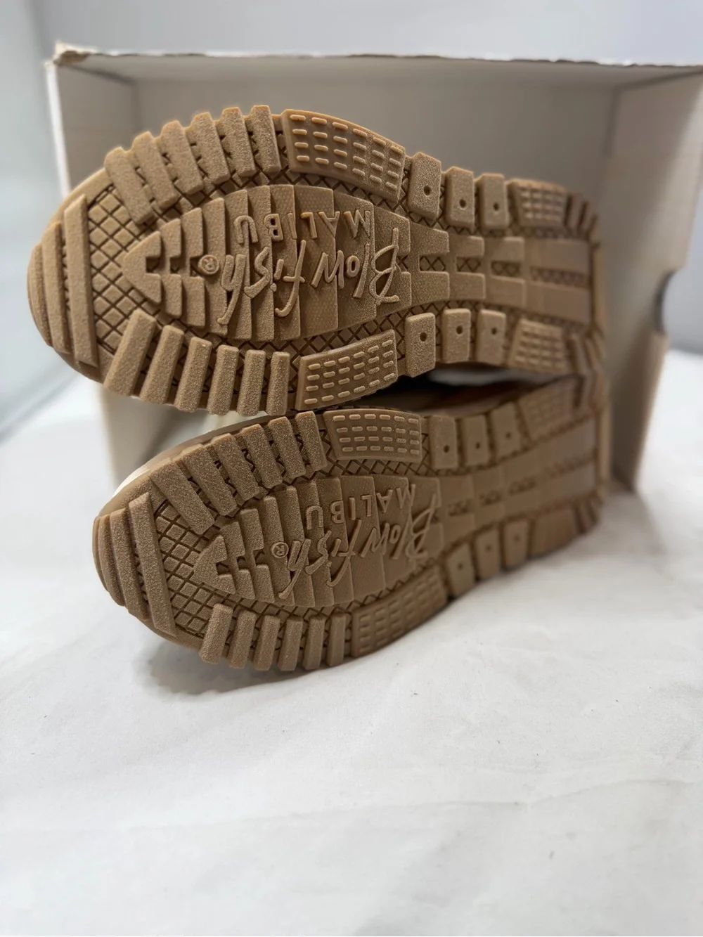 Blowfish Malibu Leo Gold Leopard Chunky Platform Sneakers 6.5 NWT